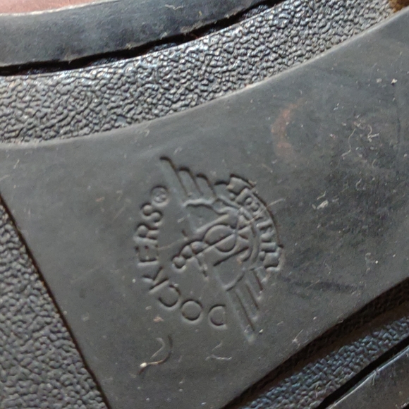 Men's Dockers brown leather kilty tassel loafers, sz 10M #90-7060, bus/casual - Picture 13 of 13